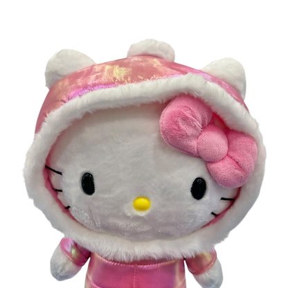 Hello Kitty "Shiny Hooded Puffer Jacket" 12in Plush