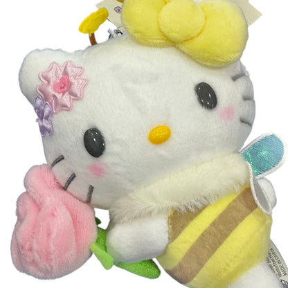Hello Kitty Bee" Keychain w/ Mascot