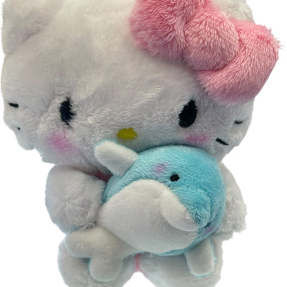 Hello Kitty "Baby Dolphin Hug" Mascot Clip On