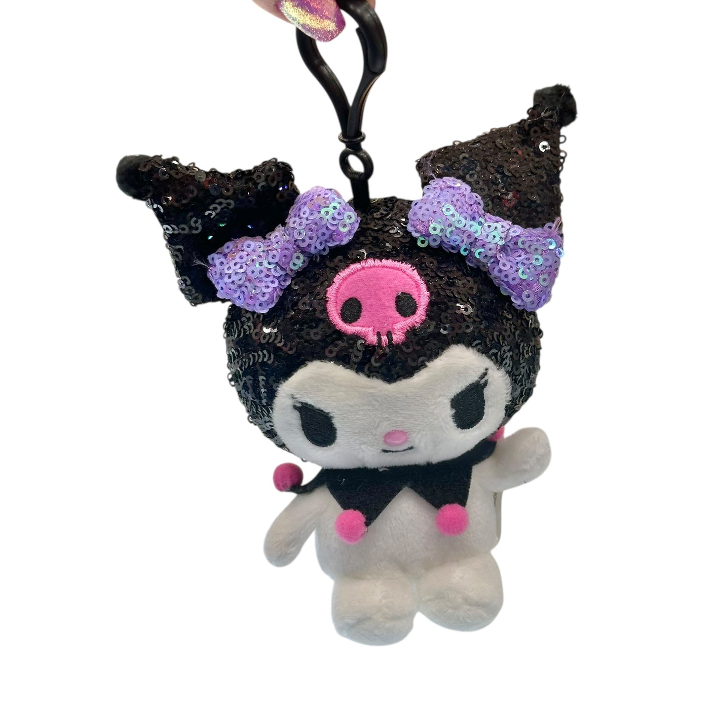 Kuromi "Spangle" Mascot Clip On