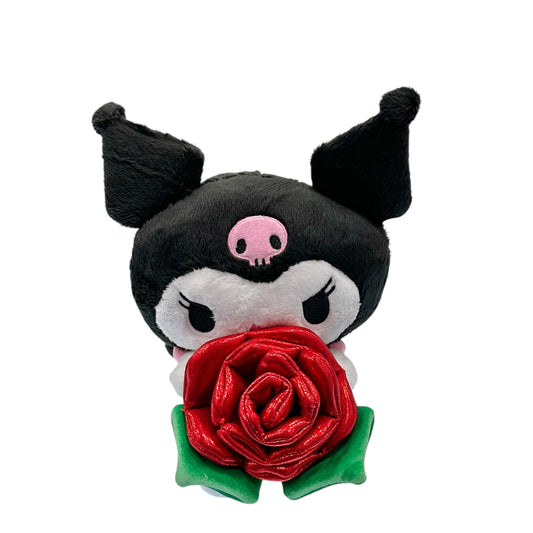 Kuromi "Glitter Rose" 8in Plush