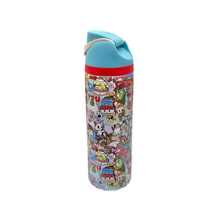 tokidoki x Hello Kitty & Friends "Tasty Takeout" Water Bottle