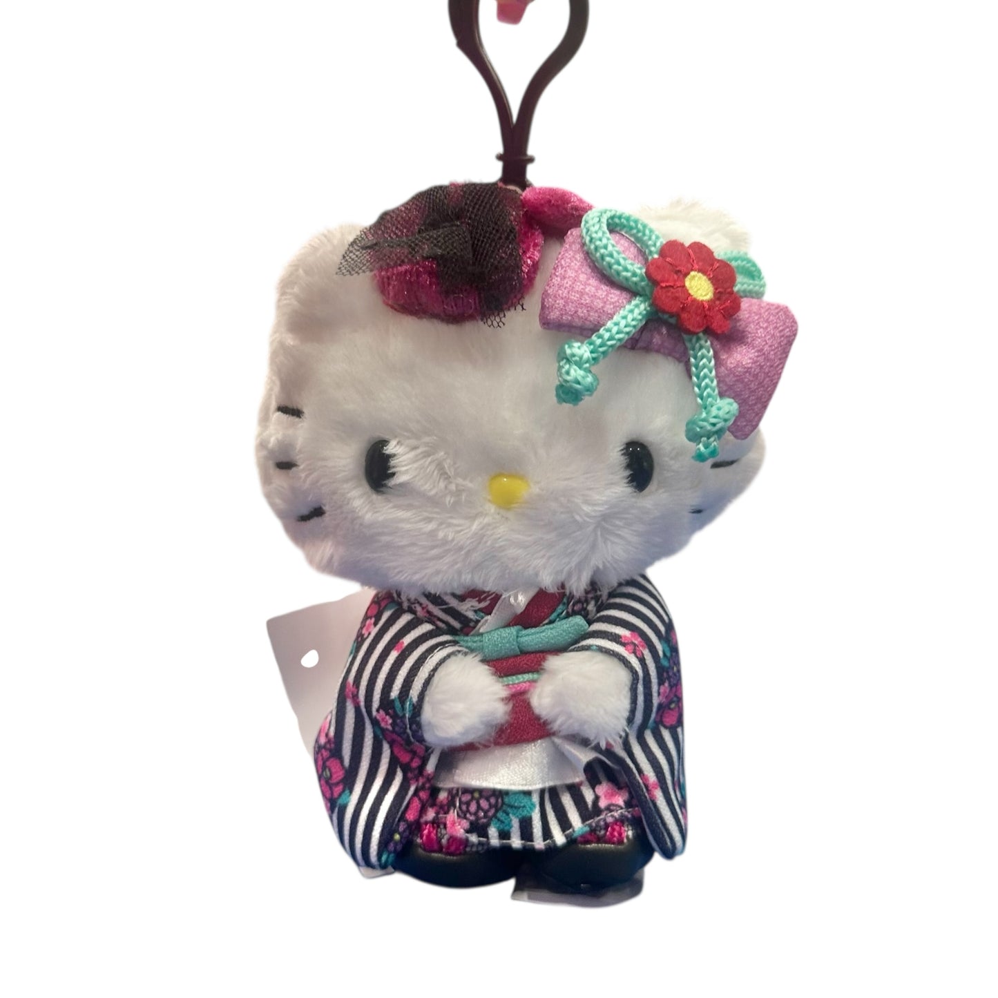 Hello Kitty "Retro Modern Kimono" Mascot Clip On