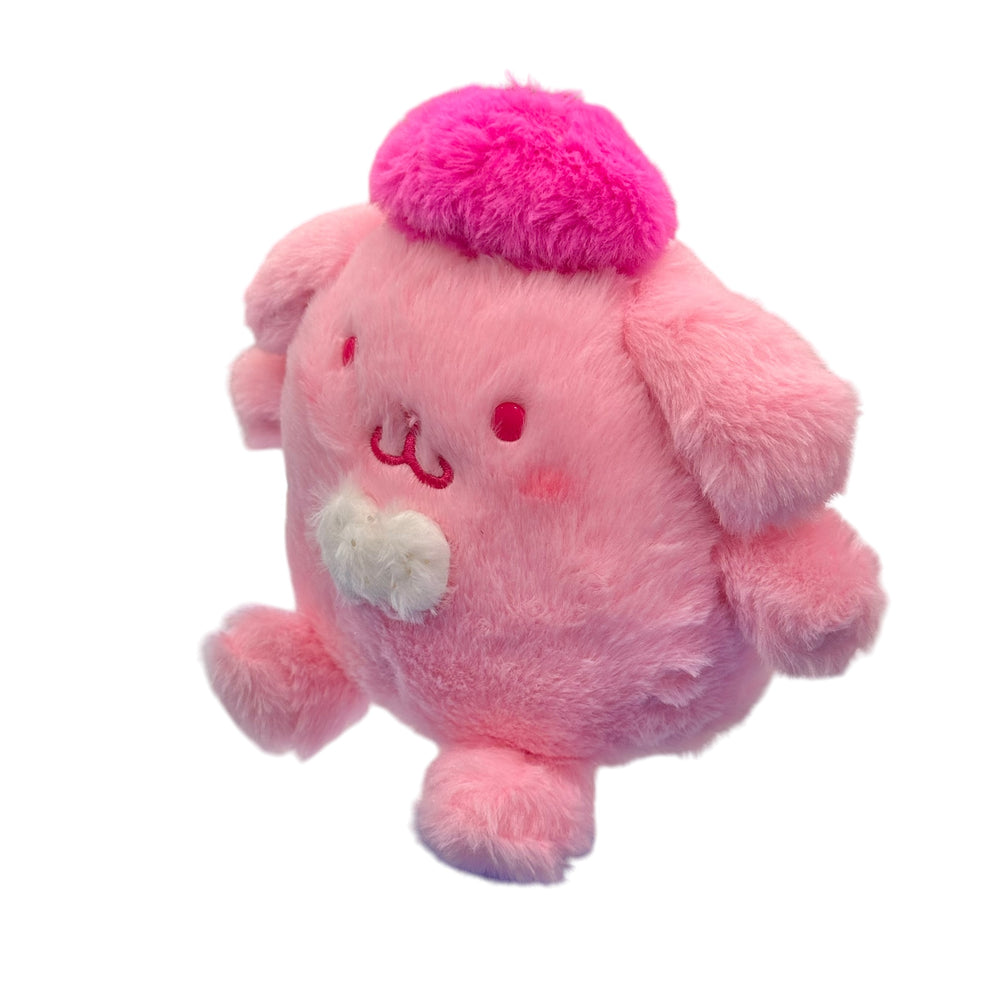 Pompompurin "Fluffy Pink" 7in Plush