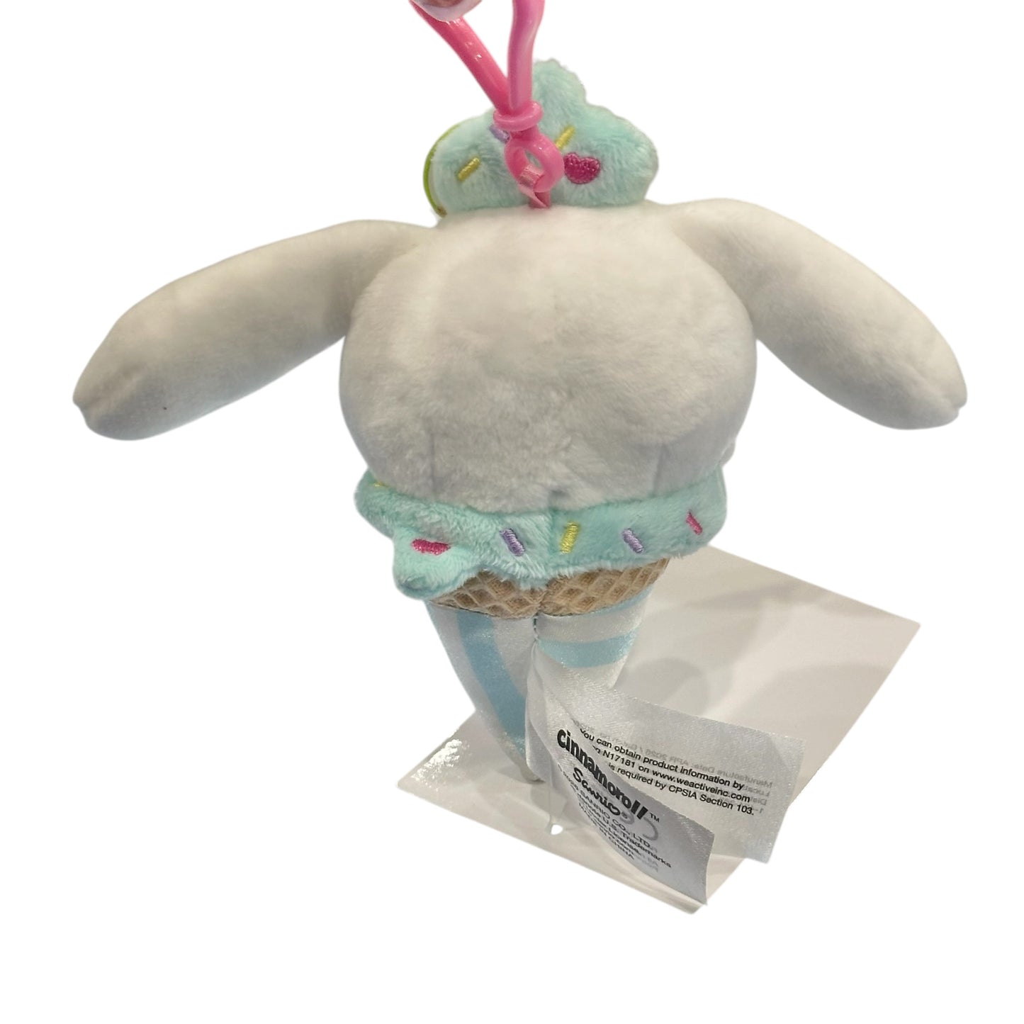 Cinnamoroll "Ice Cream" Mascot Clip On