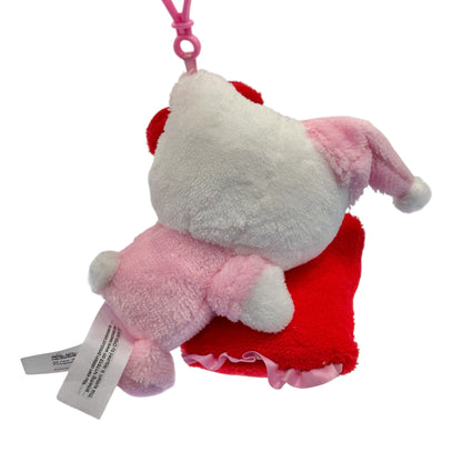Hello Kitty "Pajama w/ Pillow" Mascot Clip On Plush