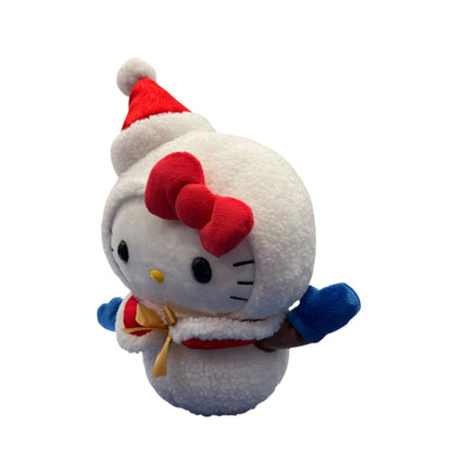 Hello Kitty "Santa Claus Costume Snow Man" 10in Plush