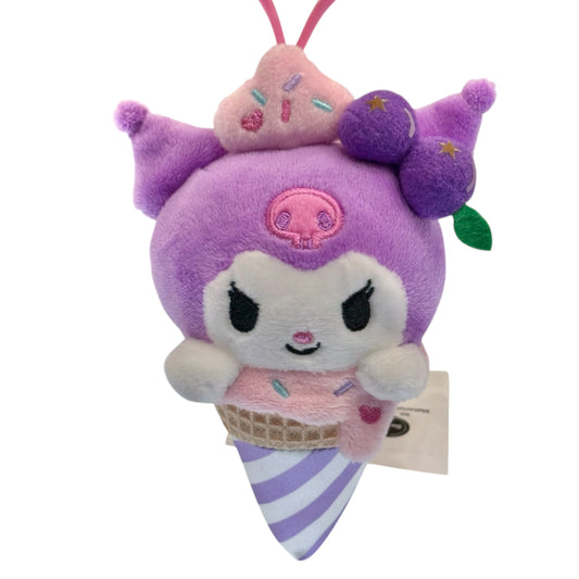 Kuromi "Ice Cream" Mascot Clip On