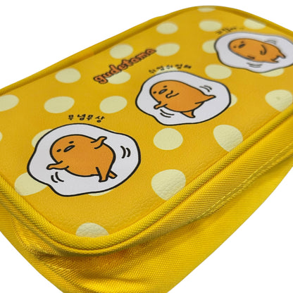 Gudetama Pencil Pouch w/ Handle (Yellow)