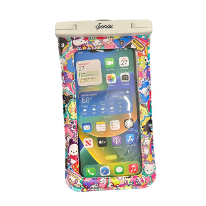 Sonix x Hello Kitty & Friends "Stickers" Waterproof Phone Pouch