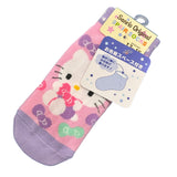 Hello Kitty Kids 3 Pair Sneaker Socks (13-15)