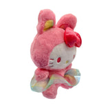 Hello Kitty "Pink Rainbow Bunny" 9in Plush