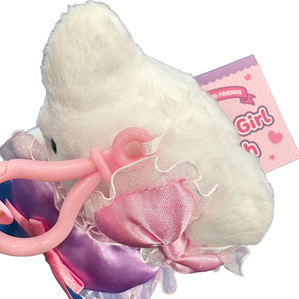 Hello Kitty "Lovely Girl" Mascot Clip On Plush