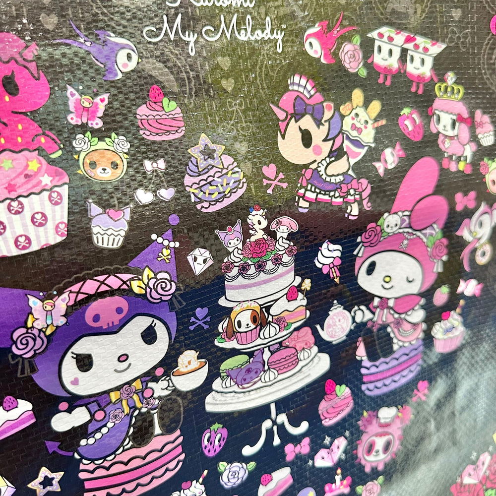 tokidoki x Kuromi & My Melody "Garden Party" Vinyl Tote