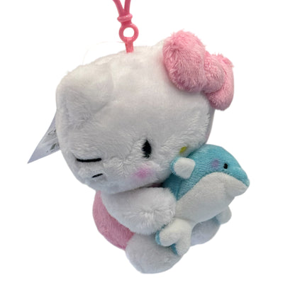 Hello Kitty "Baby Dolphin Hug" Mascot Clip On