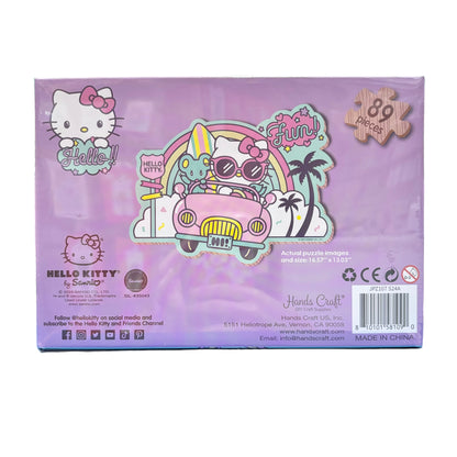 Sanrio Characters "Kawaii" Wooden Jigsaw Puzzle