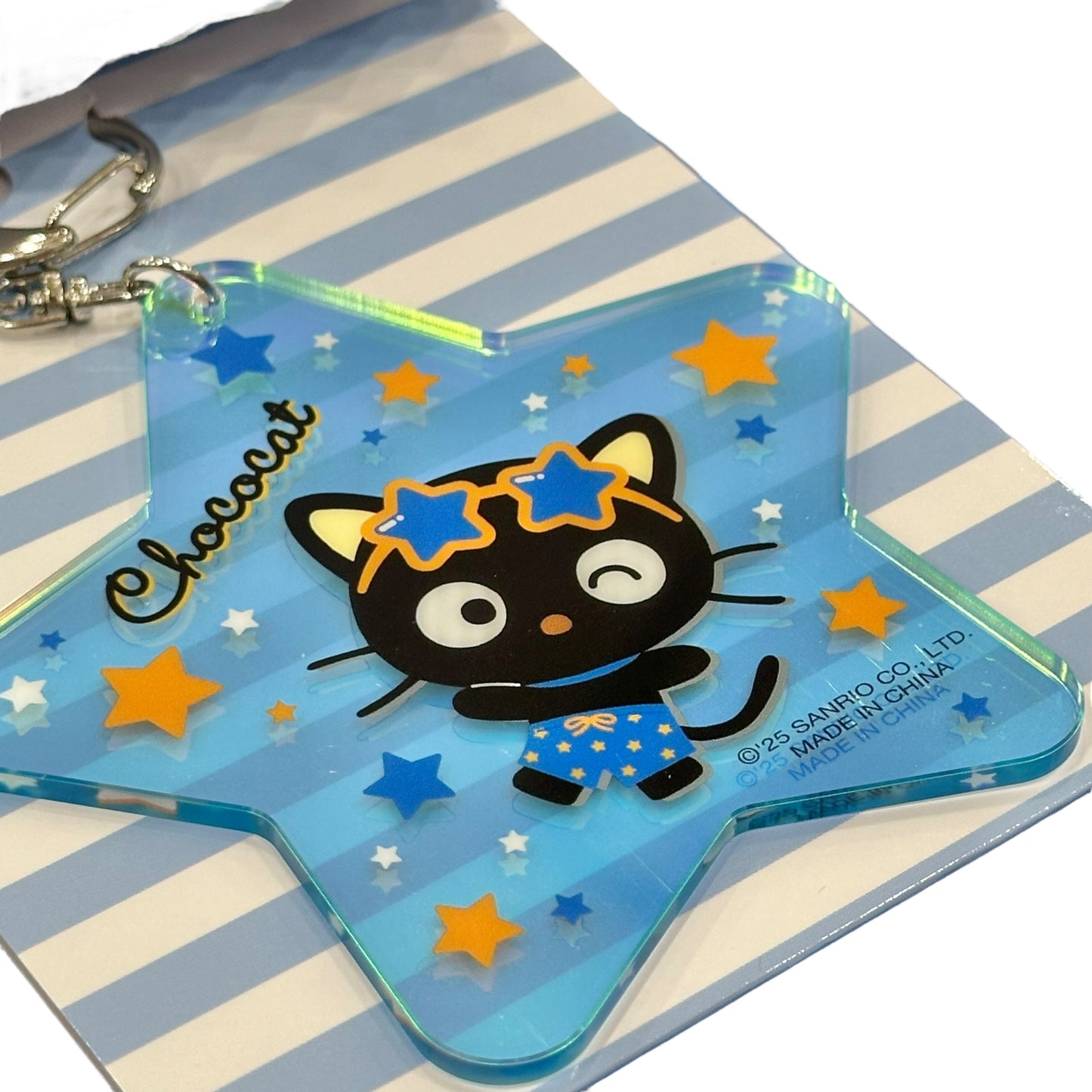 Chococat "Tropical" Aurora Acrylic Keychain
