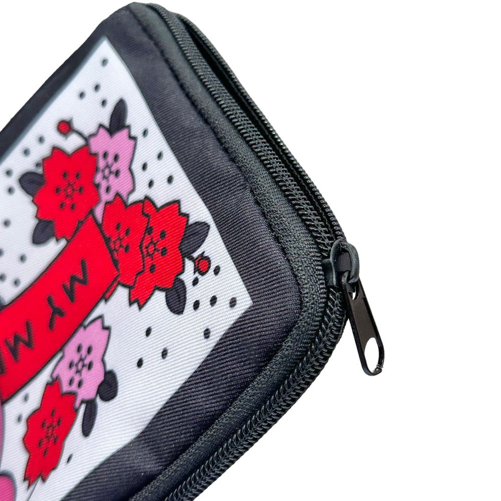 My Melody "Hanafuda" Flat Pouch