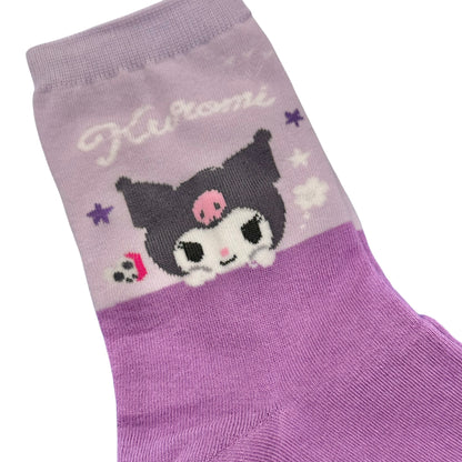 Kuromi Good Night Socks