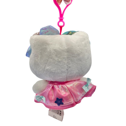 Hello Kitty "Summer Dress White" Mascot Clip On