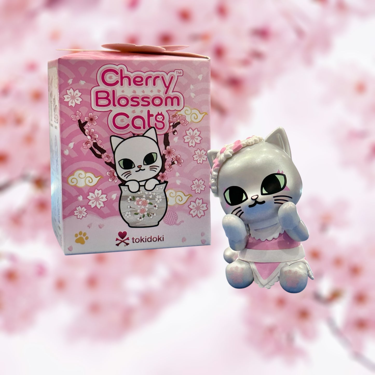tokidoki "Cherry Blossom" Cats