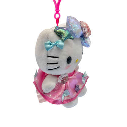 Hello Kitty "Summer Dress White" Mascot Clip On