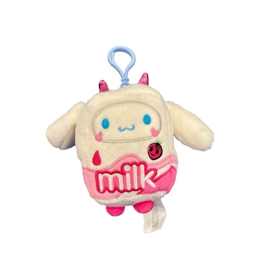tokidoki x Cinnamoroll "Milk" Mascot Clip On