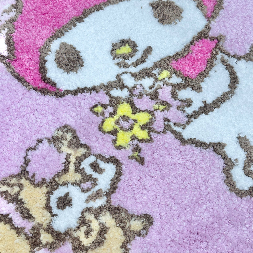 My Melody "Interior" Die-Cut Rug