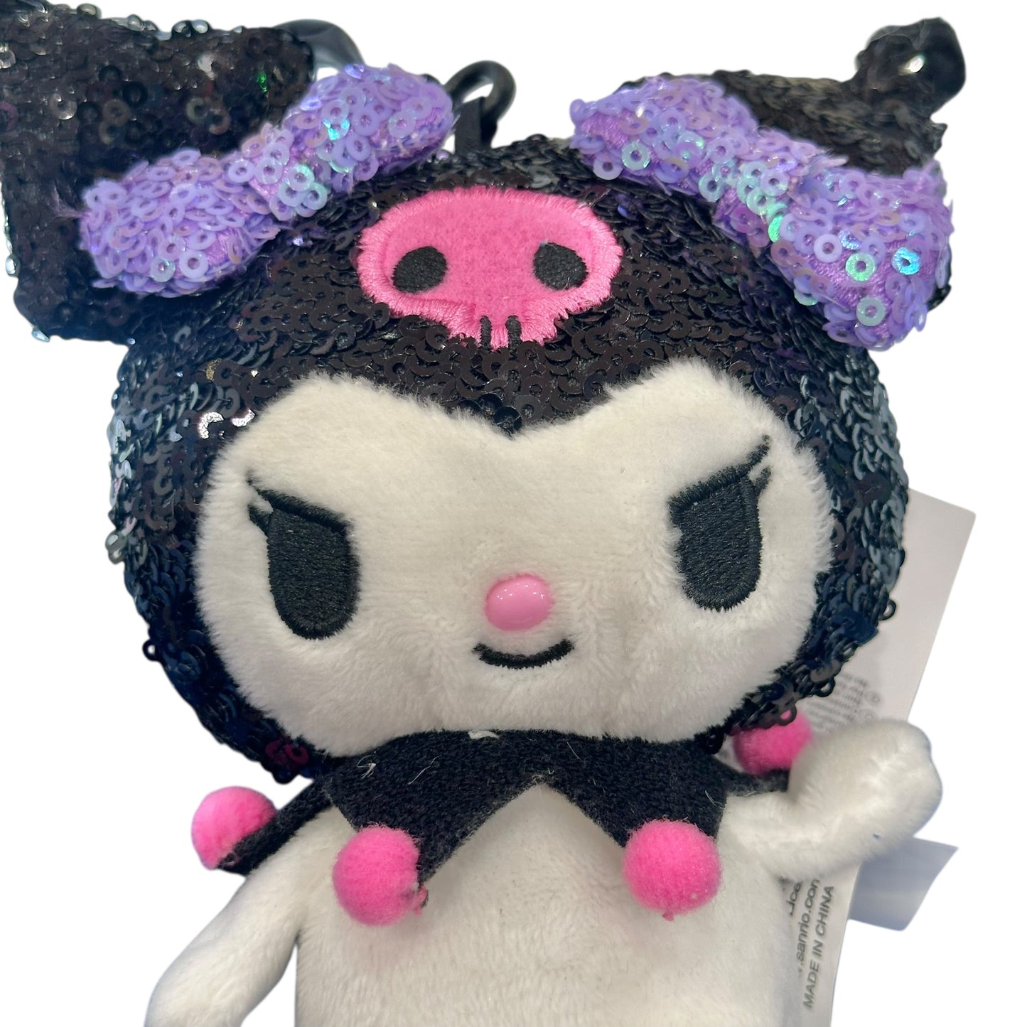 Kuromi "Spangle" Mascot Clip On