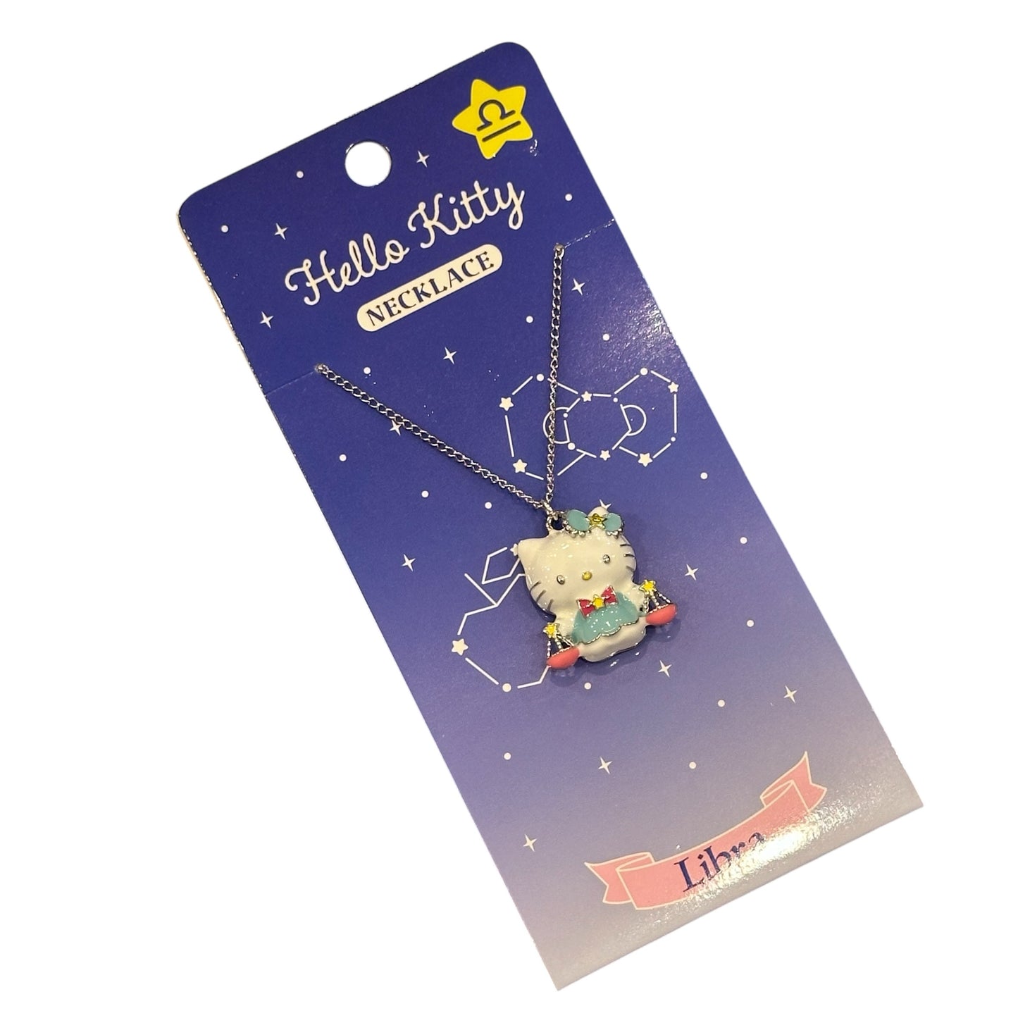 Hello Kitty "Libra" Zodiac Necklace