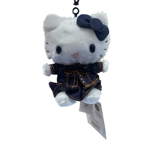Hello Kitty "Denim Fashion" Mascot Clip On