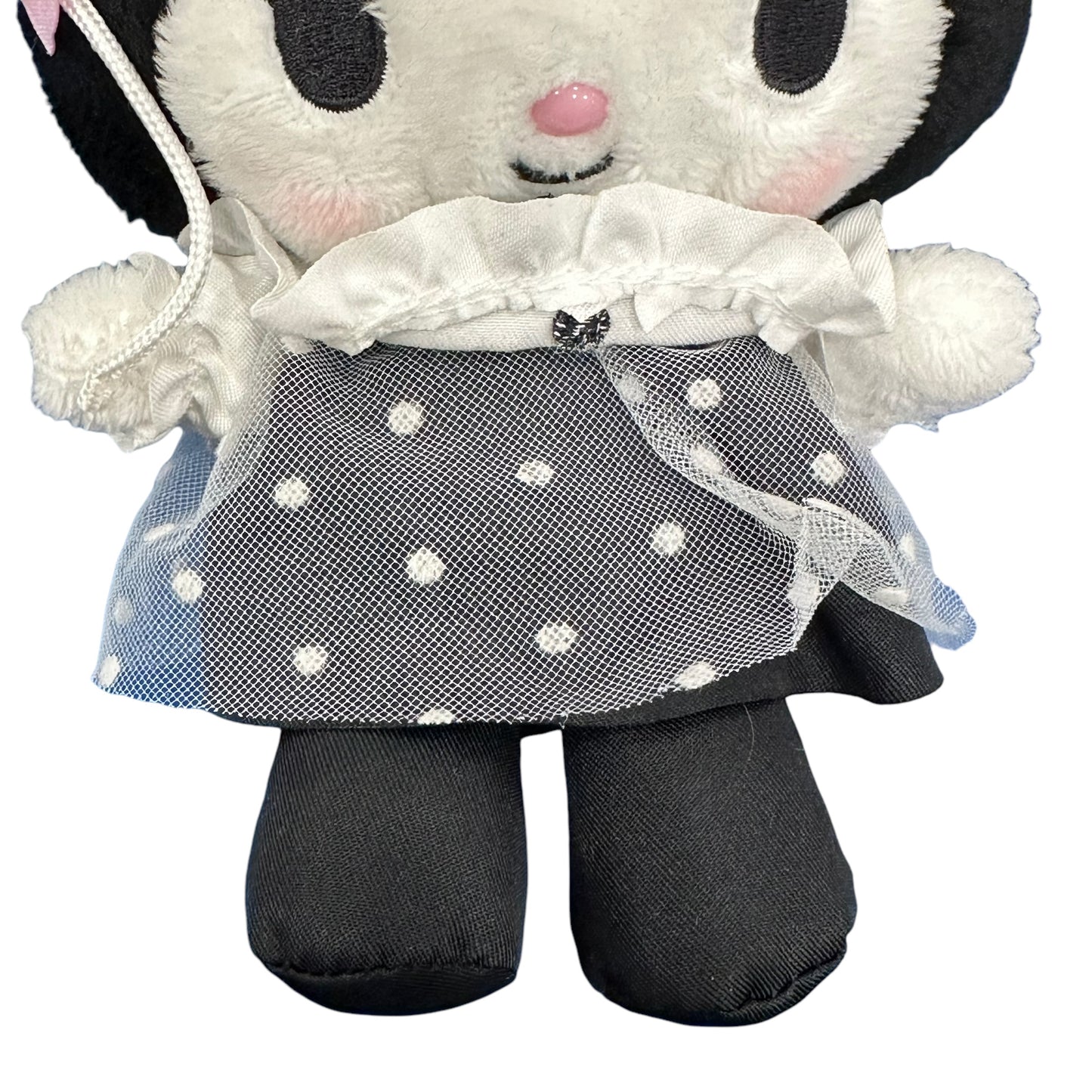 Kuromi "SWPT" Mascot Plush Keychain