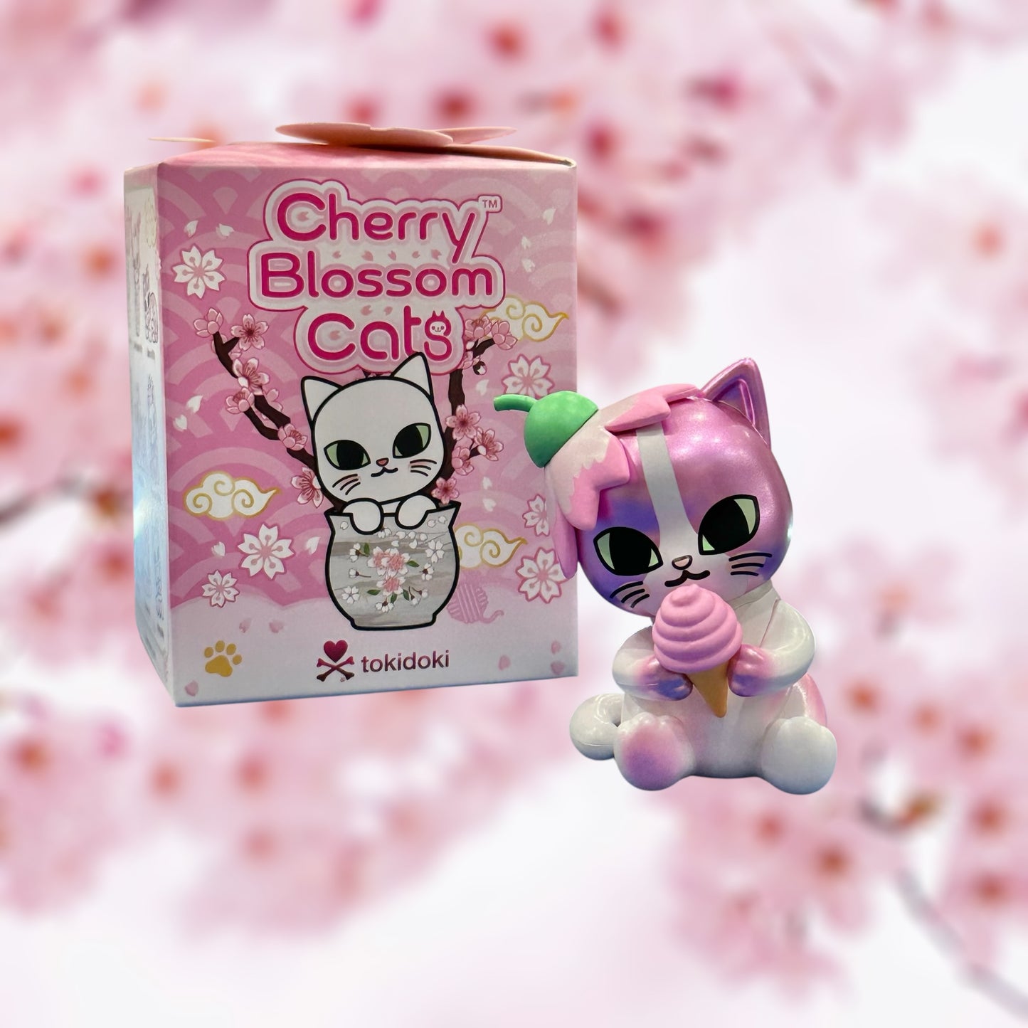 tokidoki "Cherry Blossom" Cats