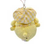 Pompompurin "Gingham Casquette" Mascot Clip On Plush