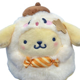 Pompompurin "Candy Ghost" Mascot w/ Ball Chain