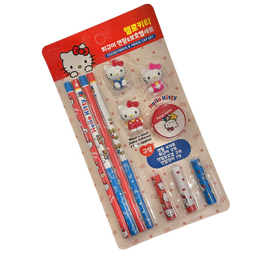 Hello Kitty Pencil & Cap Cover Set