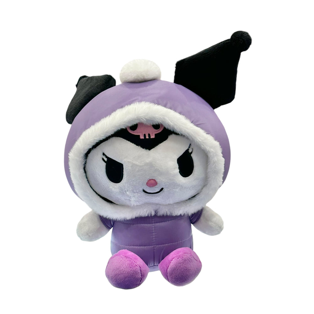 Kuromi "Hooded Puffer Jacket" 12in Plush