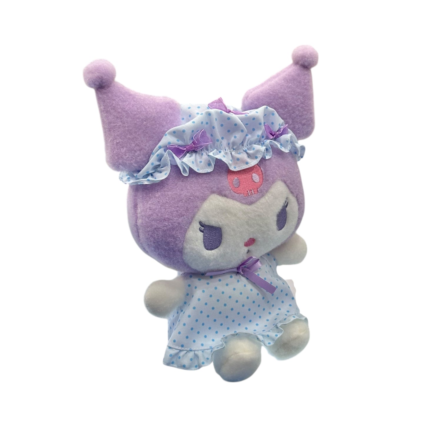 Kuromi "Nightcap w/ Ribbon" 9in Plush