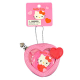 Hello Kitty "Heart" Mini Pouch w/ Badge