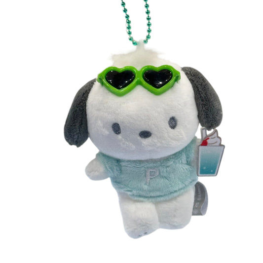 Pochacco "Handsome Sunglasses" Backpack Keychain