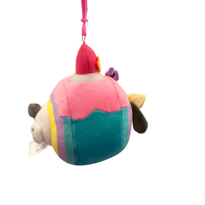 Pochacco "Colorful Cute Sweets" Swiss Roll Mascot Clip On