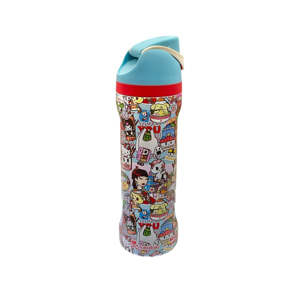tokidoki x Hello Kitty & Friends "Tasty Takeout" Water Bottle