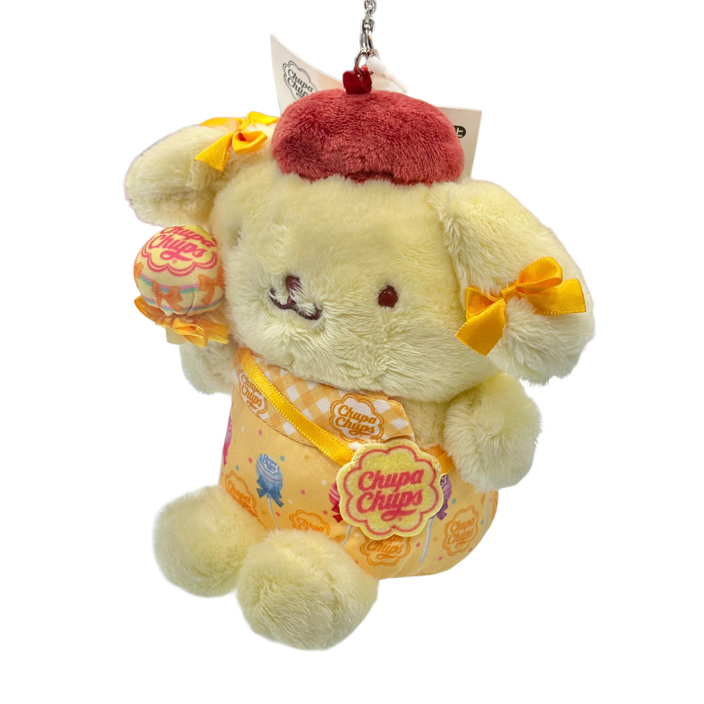 Pompompurin "Chupa Chups" Mascot Plush Keychain