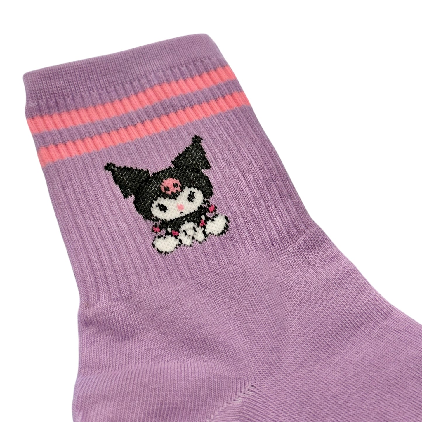 Kuromi Band Socks