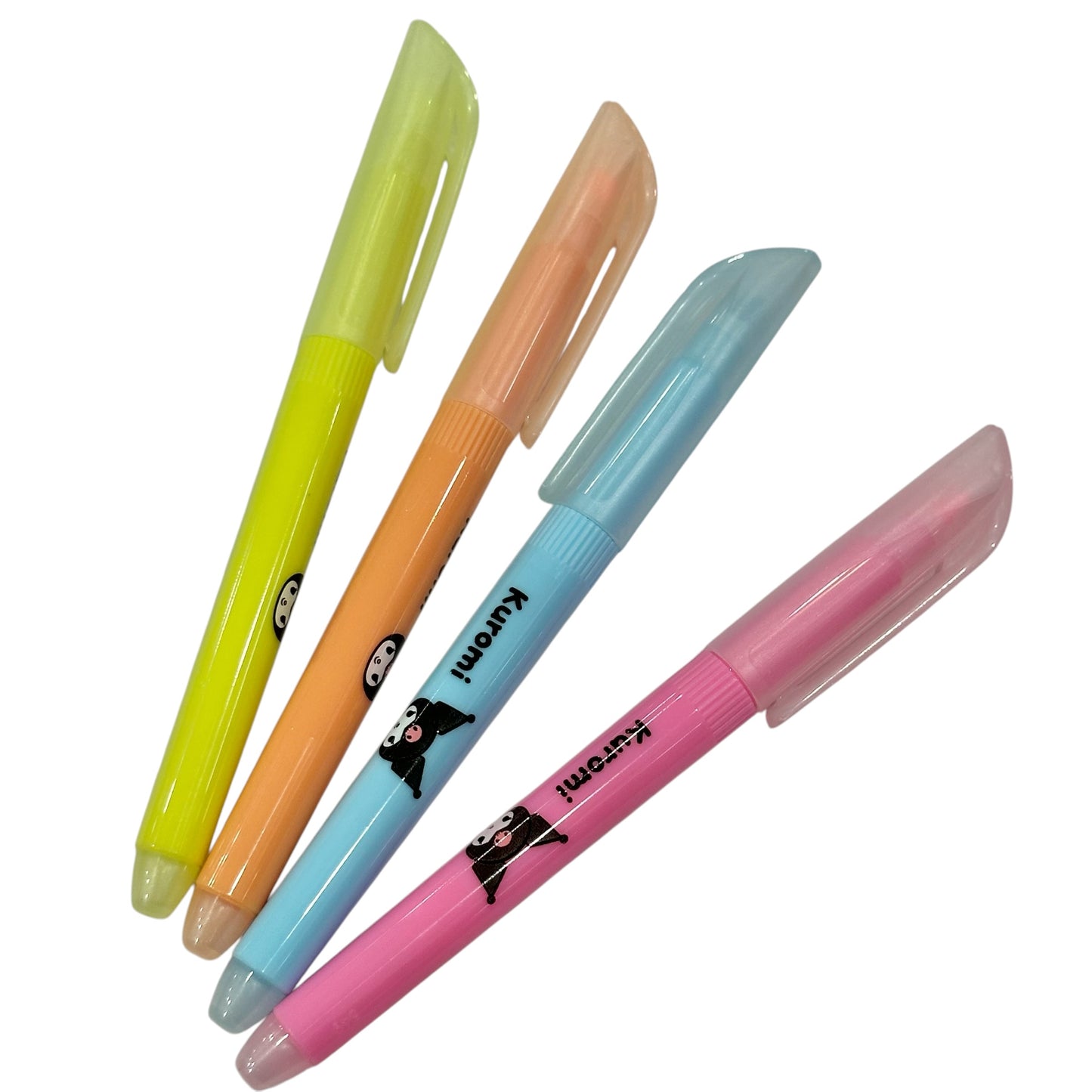 Kuromi 4pc Highlighter & Pouch