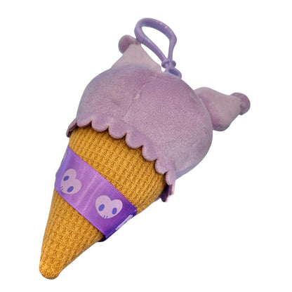 Kuromi "Ice Cream Food" Mascot Clip On