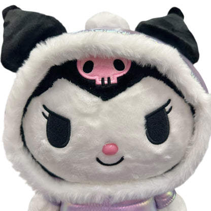 Kuromi "Shiny Hooded Puffer Jacket" 12in Plush