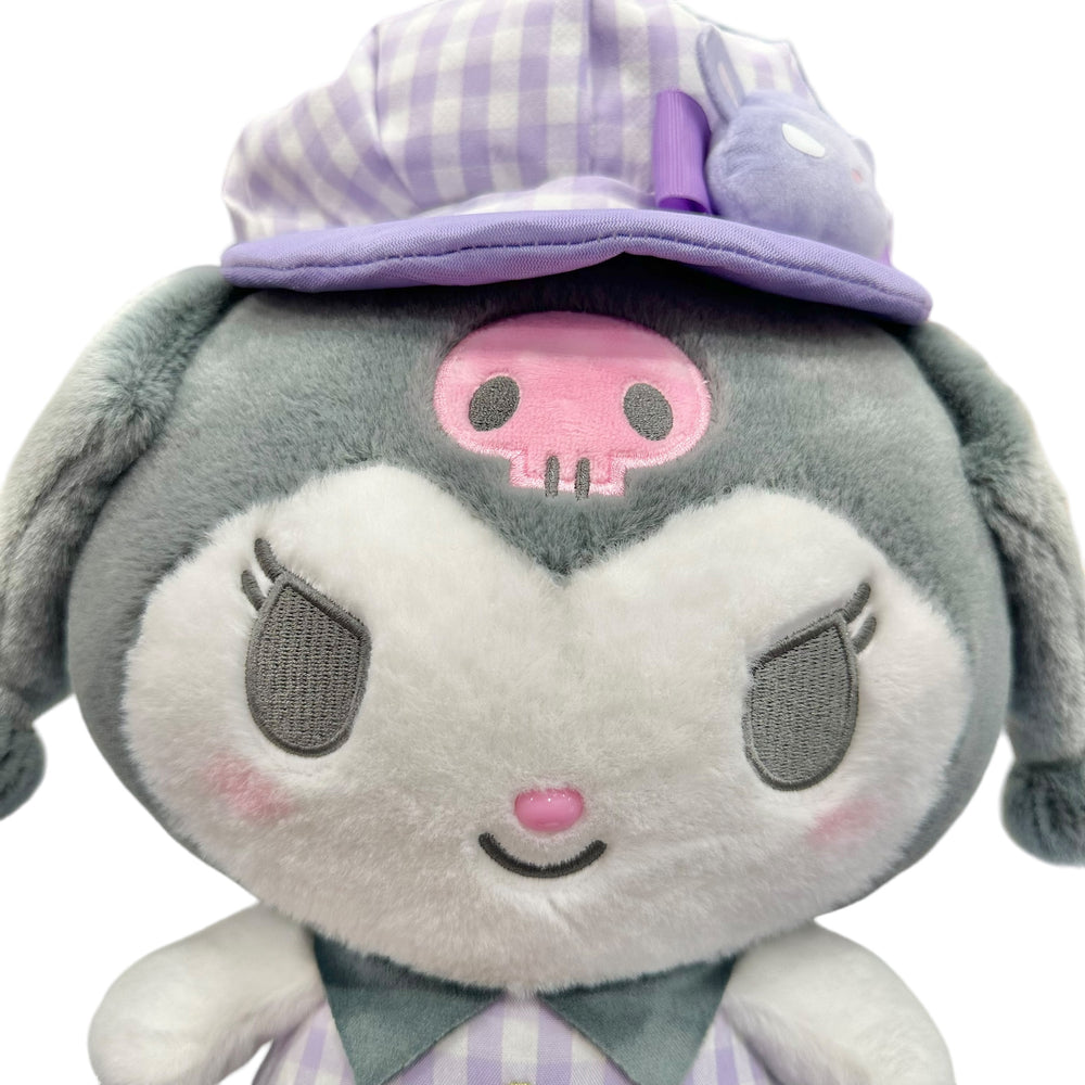 Kuromi "Gingham Casquette" 11in Plush