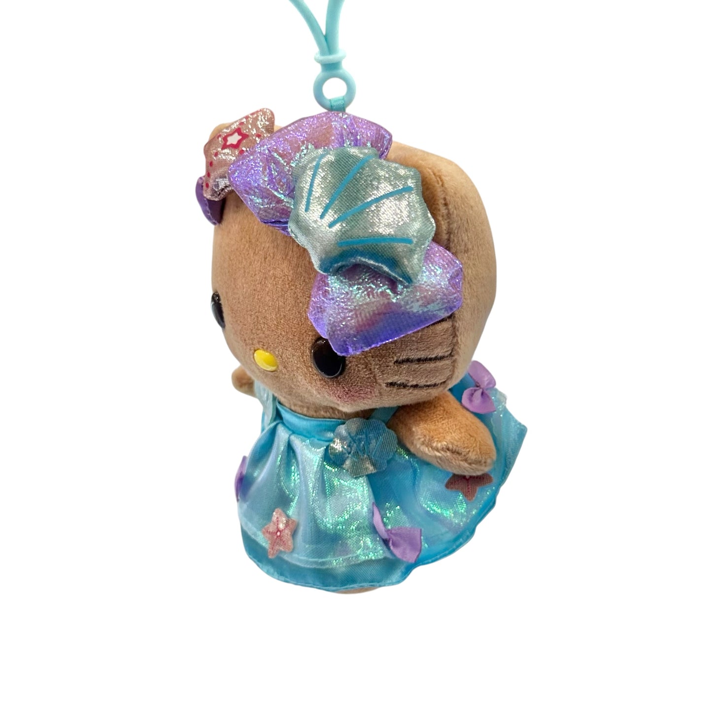 Hello Kitty "Summer Dress Tan" Mascot Clip On