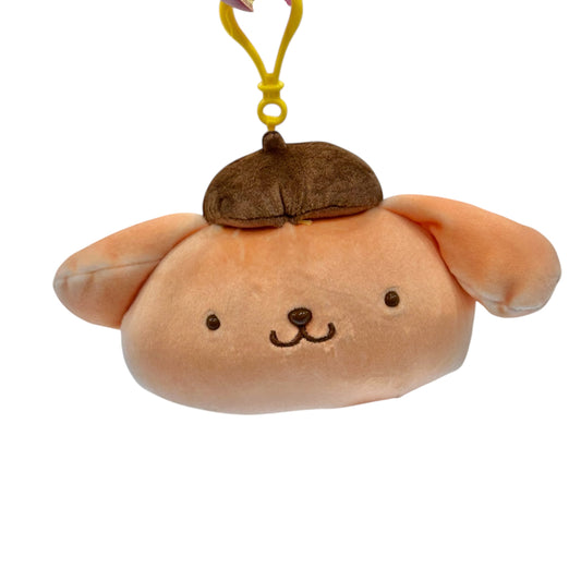 Pompompurin "Bread Food" Mascot Clip On